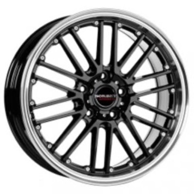 Borbet CW2 - Black + Rim Polished